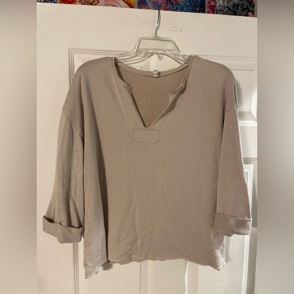 Wishlist Beige Blouse